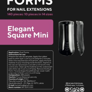 Dual Forms Ready 2Go(Elegant Square MINI)
