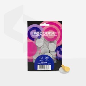 STALEKS Disposable files-sponges for pedicure disc PODODISC L EXPERT  (25 pcs)