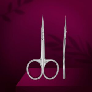 STALEKS EXCLUSIVE 21 TYPE 2 (magnolia) Professional Cuticle Scissors with Hook Tip