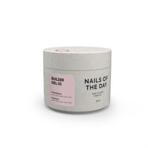 NAILSOFTHEDAY Builder Gel 05 — nude builder gel for nail extensions, 30 ml