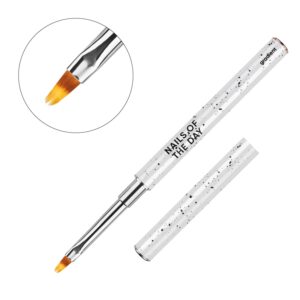 NAILSOFTHEDAY Brush Gradient — professional manicure brush with metal cap, for gradient designs, 12 mm